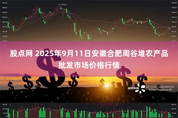 股点网 2025年9月11日安徽合肥周谷堆农产品批发市场价格行情